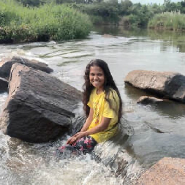 Aarthi R, PhD student.