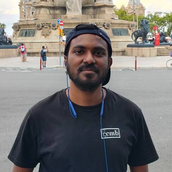 Pragyadeep Roy, former master's student.