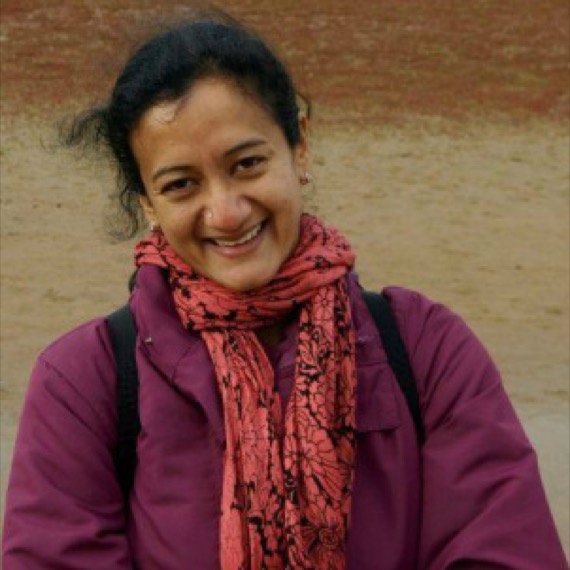 Sandhya Sheker, former graduate student.